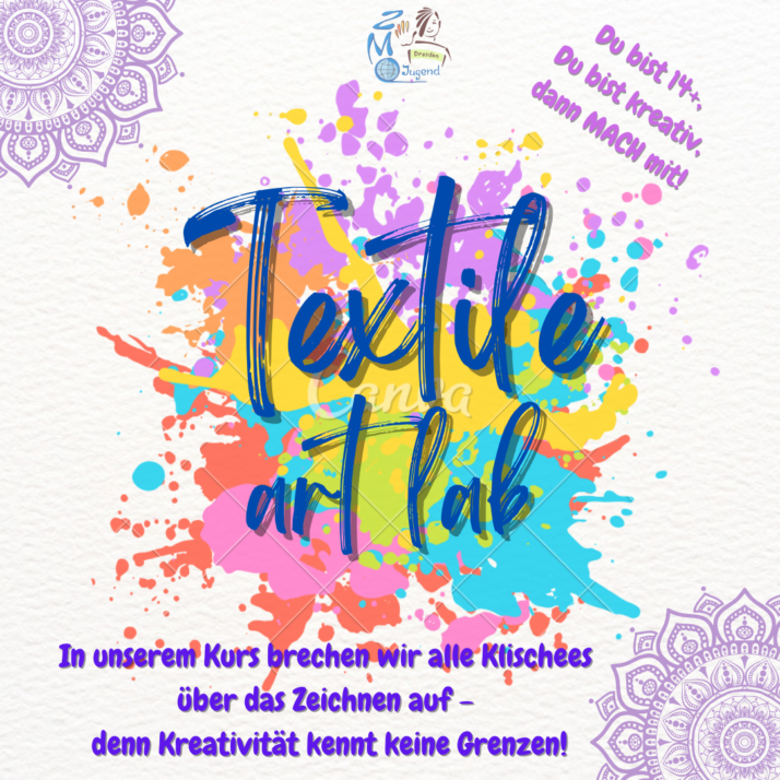 TEXTILMALEREI – Kreativkurs