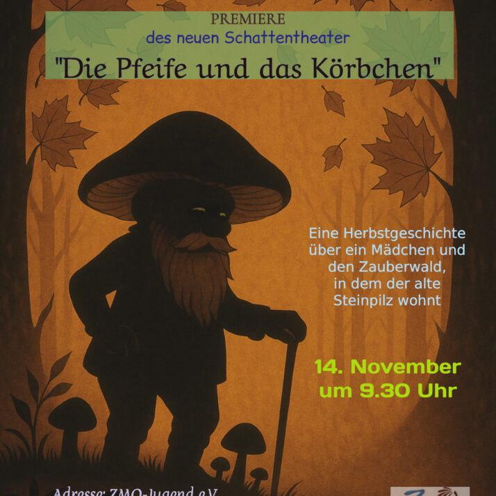 Premiere unseres Schattentheaters!