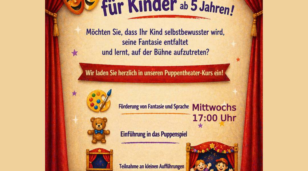 🎭 „Puppentheater mit Kindern“ 🎭