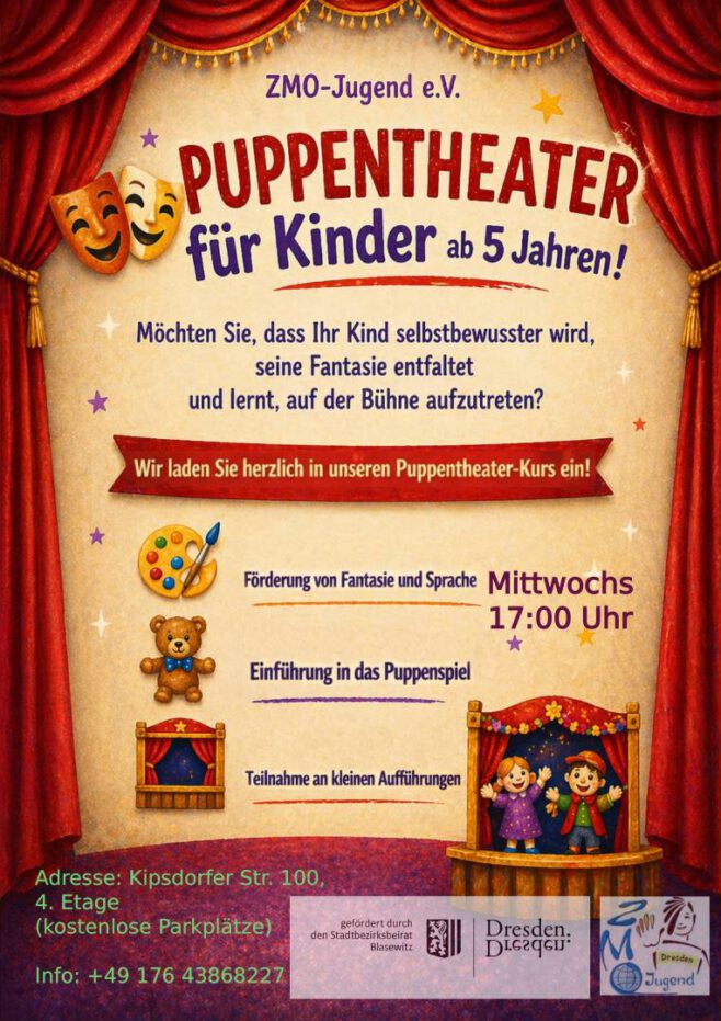 🎭 „Puppentheater mit Kindern“ 🎭