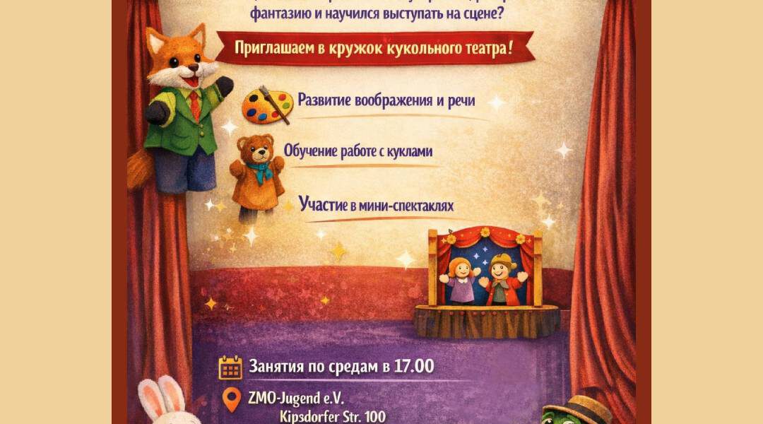 🎭 «Кукольный театр с детьми» 🎭