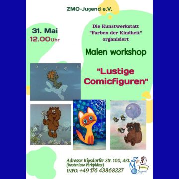 Acrylmalerei Workshop für Kinder