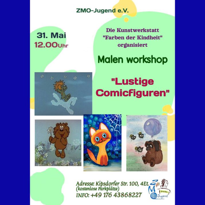 Acrylmalerei Workshop für Kinder