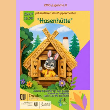 Puppentheater „Hasenhütte“. Premiere!