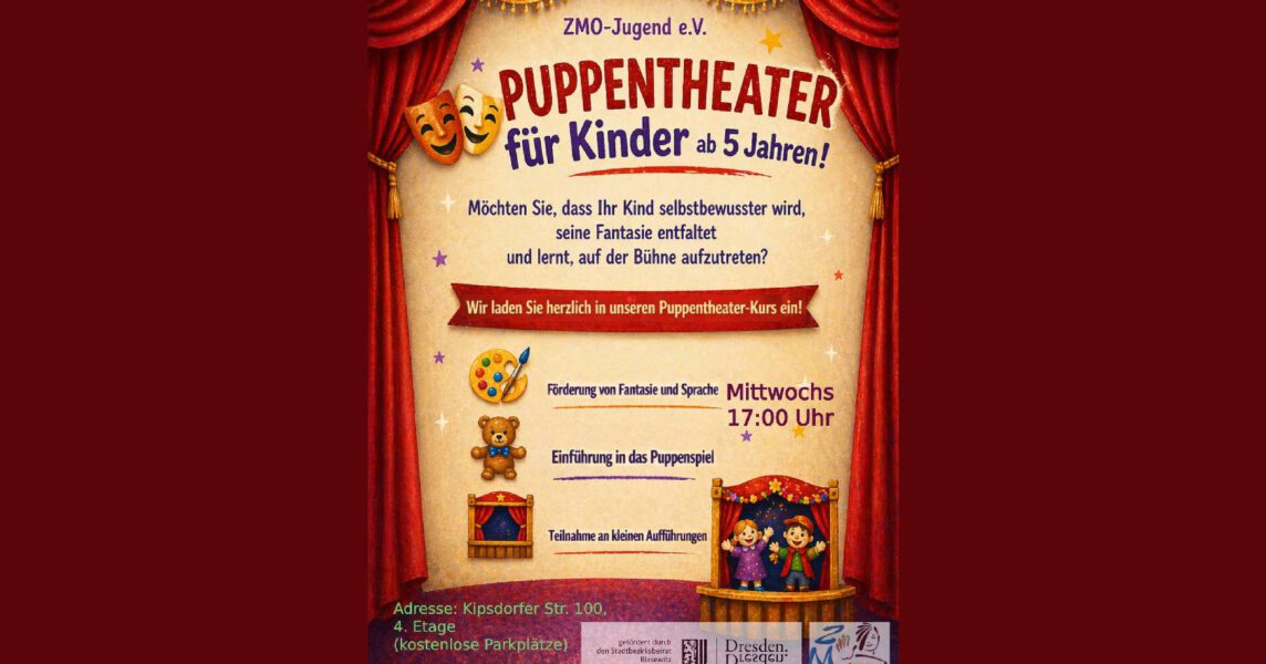 Puppentheater mit Kindern