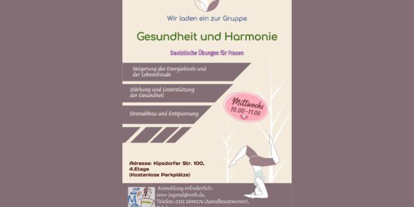 Gesundheit und Harmonie (für Frauen 50+)