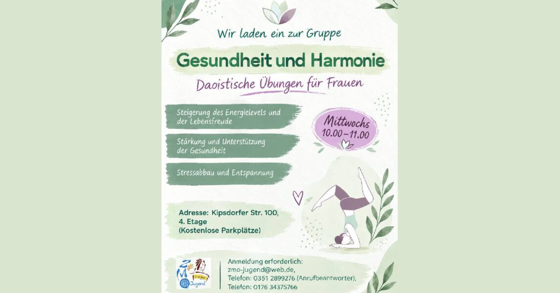 Gesundheit und Harmonie (für Frauen 50+)