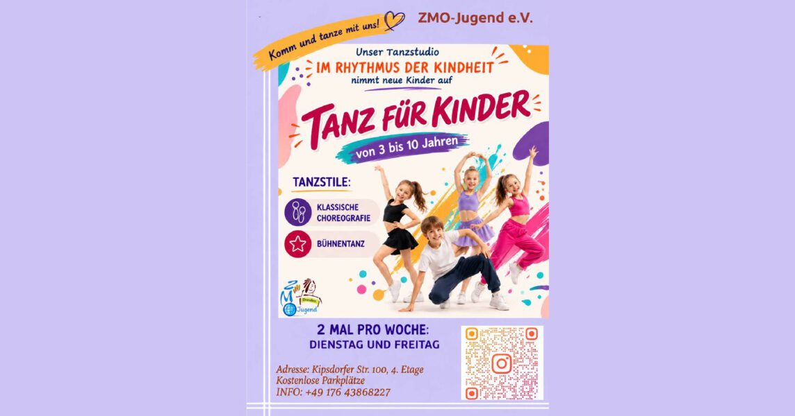Tanz für Kinder (3-10)