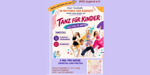 Tanz für Kinder (3-10)
